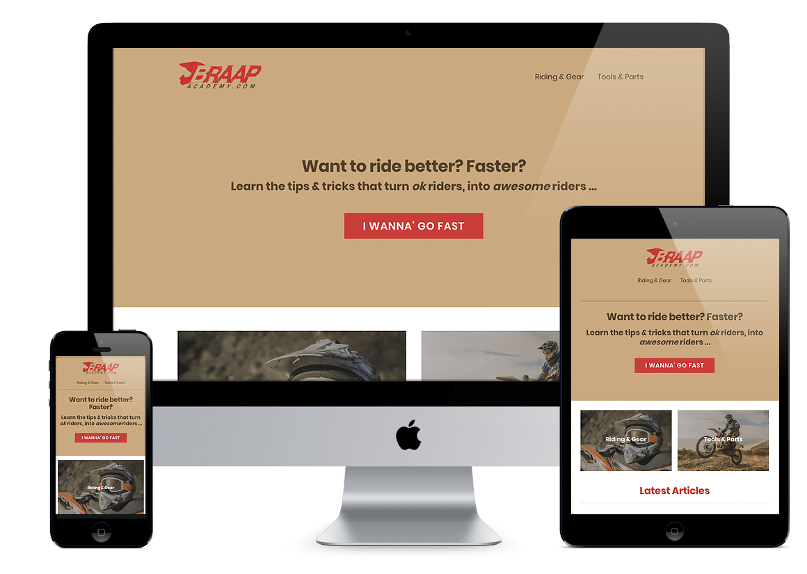 Motorcycle Web Design