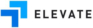 Elevate logo on transparent background